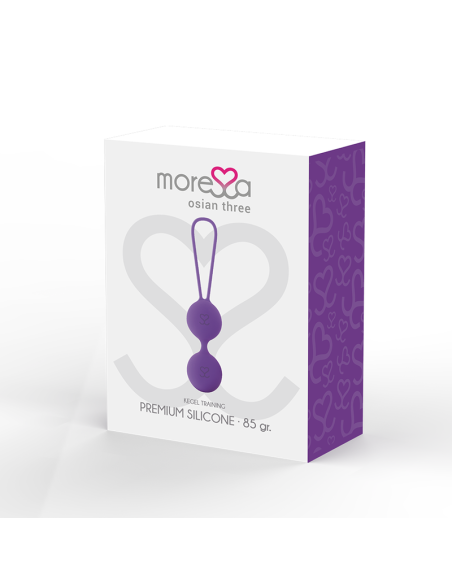 MORESSA OSIAN THREE PREMIUM SILICONA LILA