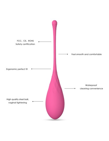 LESLIE KEGEL FIT ENTREGADOR SUELO PELVICO 6PCS