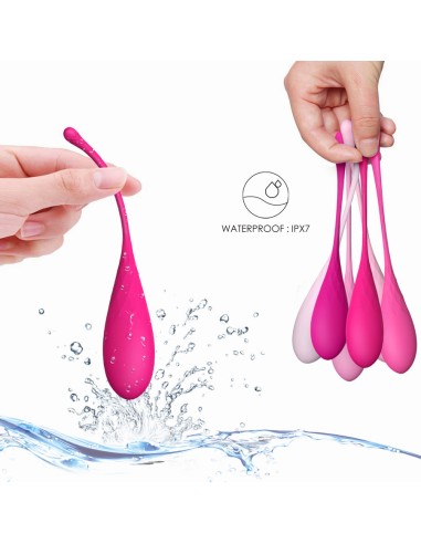 LESLIE KEGEL FIT ENTREGADOR SUELO PELVICO 6PCS