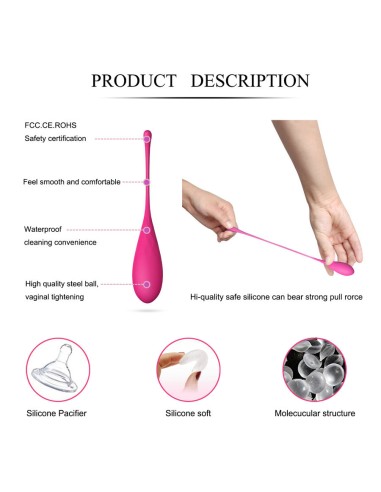 LESLIE KEGEL FIT ENTREGADOR SUELO PELVICO 6PCS