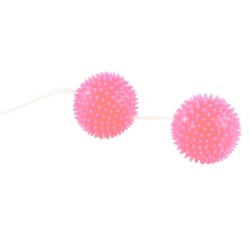 A DEEPLY PLEASURE BOLAS TEXTURADAS ROSA 36 CM 2