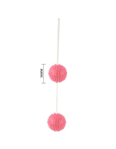 A DEEPLY PLEASURE BOLAS TEXTURADAS ROSA 36 CM
