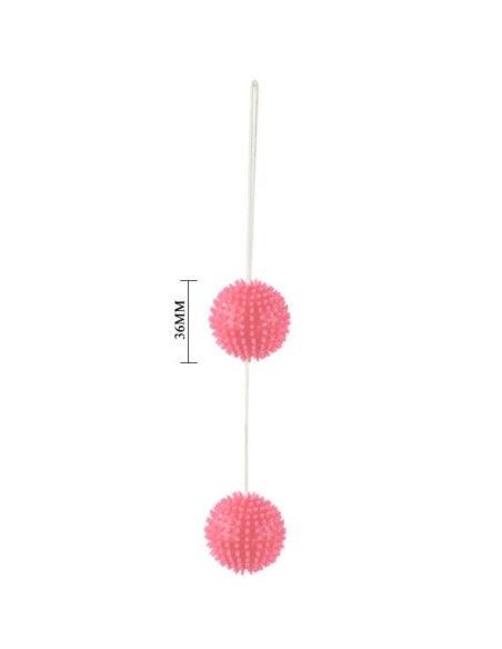 A DEEPLY PLEASURE BOLAS TEXTURADAS ROSA 36 CM