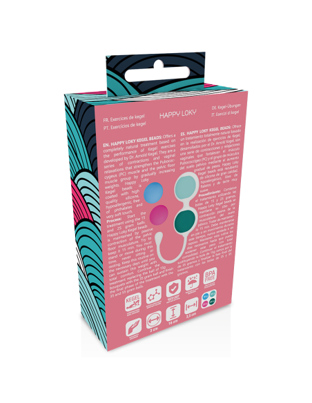 HAPPY LOKI KEGEL BEADS ENTRENAMIENTO SUELO PELVICO