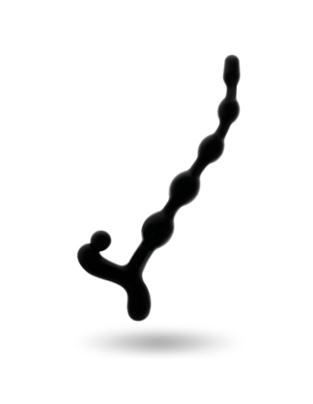 ADDICTED TOYS BOLAS ANALES 22CM NEGRO