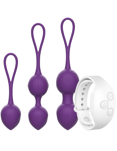 REWOLUTION REWOBEADS BOLAS VIBRADORAS CONTROL REMOTO CON TECNOLOGIA WATCHME