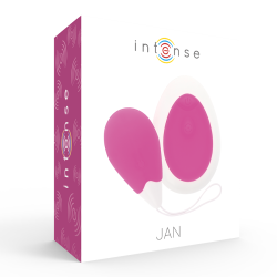 INTENSE JAN HUEVO VIBRADOR CONTROL REMOTO ROSA 2