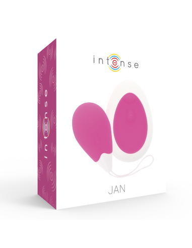 INTENSE JAN HUEVO VIBRADOR CONTROL REMOTO ROSA