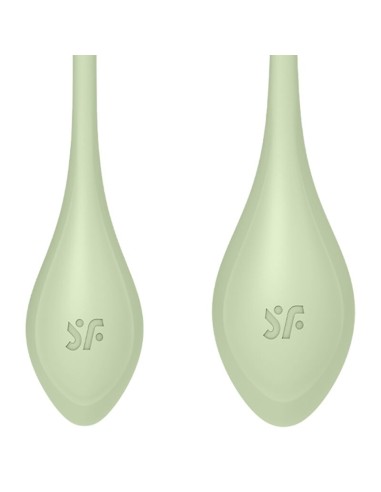 SATISFYER YONI POWER 2 KIT DE ENTRENAMIENTO VERDE