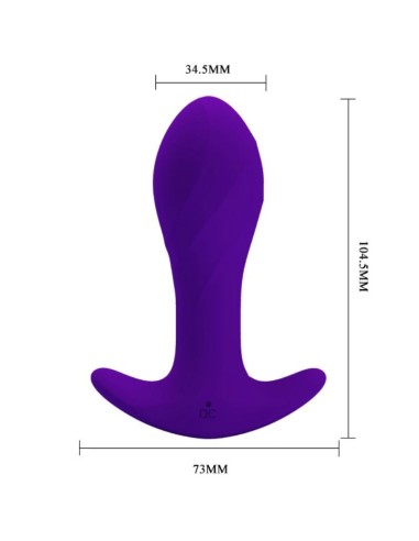 PRETTY LOVE VIBRADOR ANAL LILA
