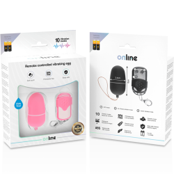 ONLINE HUEVO VIBRADOR CONTROL REMOTO M ROSA 2
