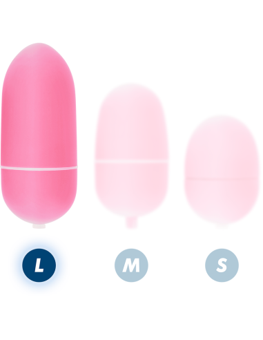 ONLINE HUEVO VIBRADOR CONTROL REMOTO L ROSA