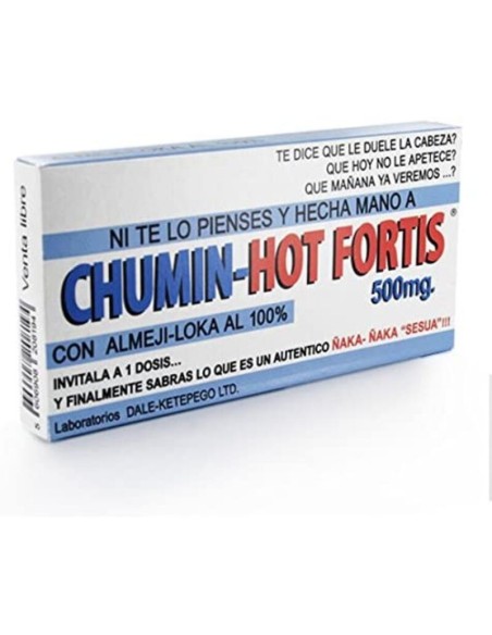 CAJA DE CARAMELOS CHUMIN HOT FORTIS
