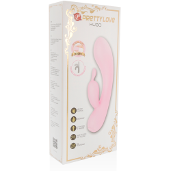 PRETTY LOVE SMART HUGO VIBRADOR RABBIT CON OREJITAS 2
