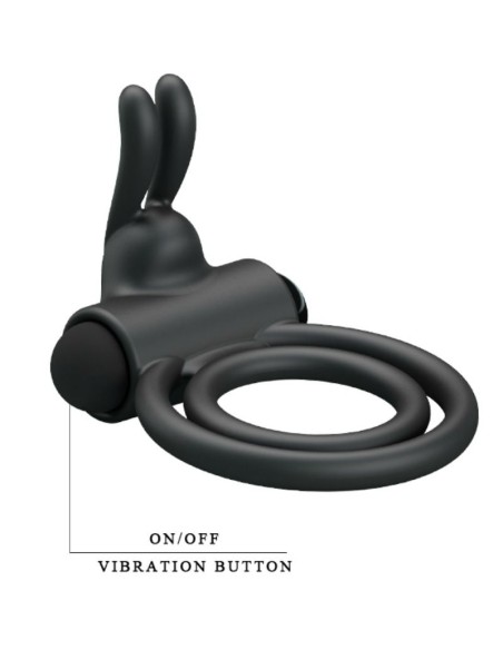 PRETTY LOVE OSMOND ANILLO VIBRADOR DE SILICONA