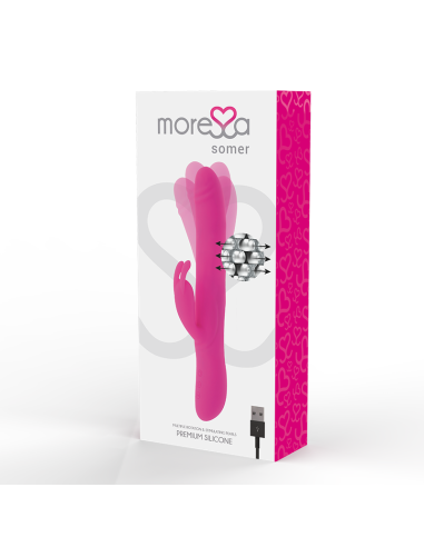 MORESSA SOMER VIBRADOR PREMIUM CON ROTACION MULTIPLE