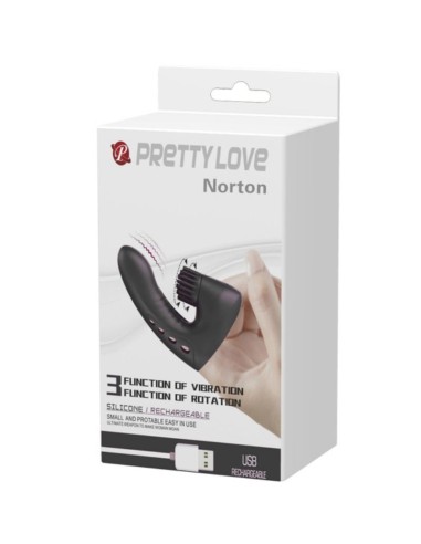 PRETTY LOVE NORTON DEDAL CON VIBRACIoN ROTACIoN