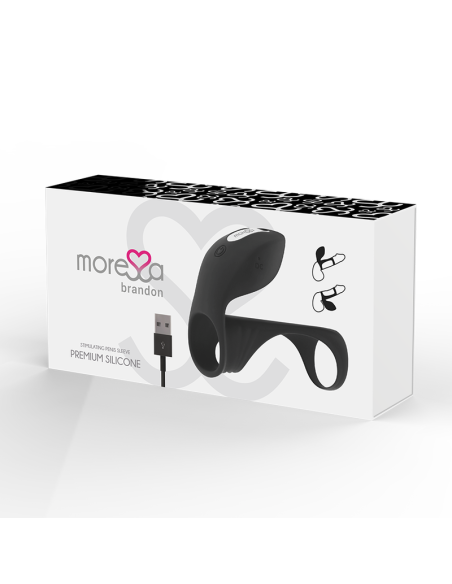 MORESSA BRANDON ANILLO VIBRADOR CON FUNDA