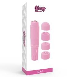 GLOSSY POCKET KURT MASAJEADOR ROSA 2
