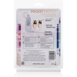 CALEX BALAS VIBRADORAS DORADAS DUO GOLD 2