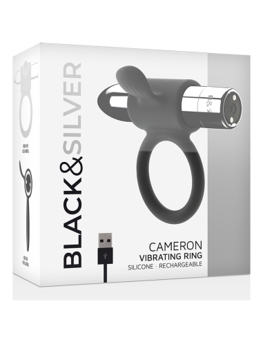 BLACKSILVER CAMERON ANILLO RECARGABLE 10V SILVER