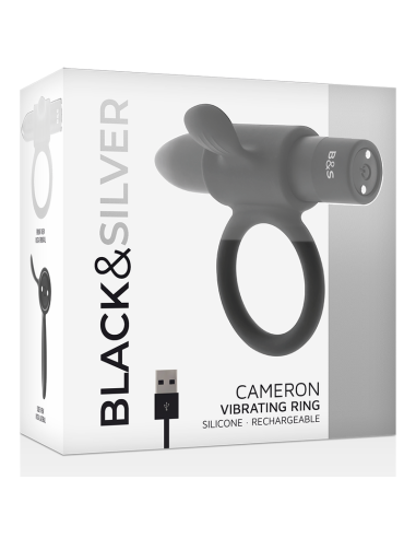BLACKSILVER CAMERON ANILLO RECARGABLE 10V NEGRO
