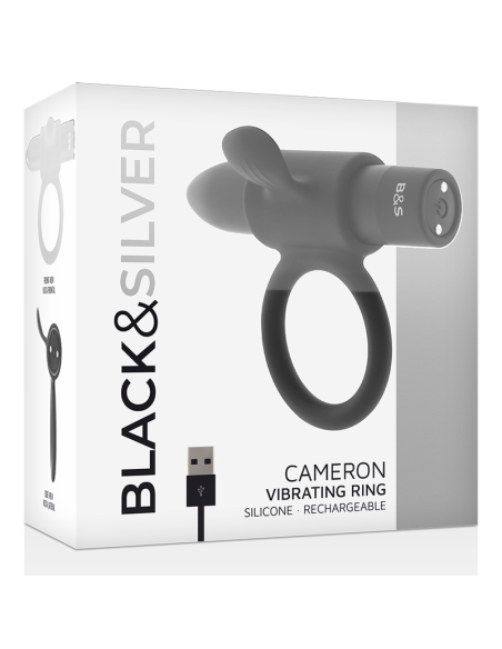 BLACKSILVER CAMERON ANILLO RECARGABLE 10V NEGRO