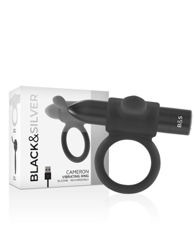 BLACKSILVER CAMERON ANILLO RECARGABLE 10V NEGRO