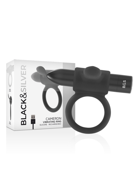 BLACKSILVER CAMERON ANILLO RECARGABLE 10V NEGRO