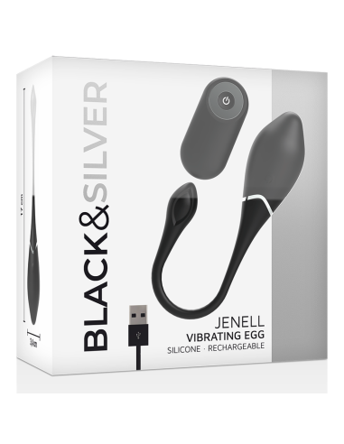 BLACKSILVER JENELL HUEVO VIBRADOR RECARGABLE