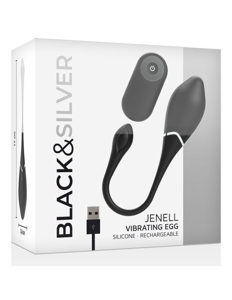 BLACKSILVER JENELL HUEVO VIBRADOR RECARGABLE