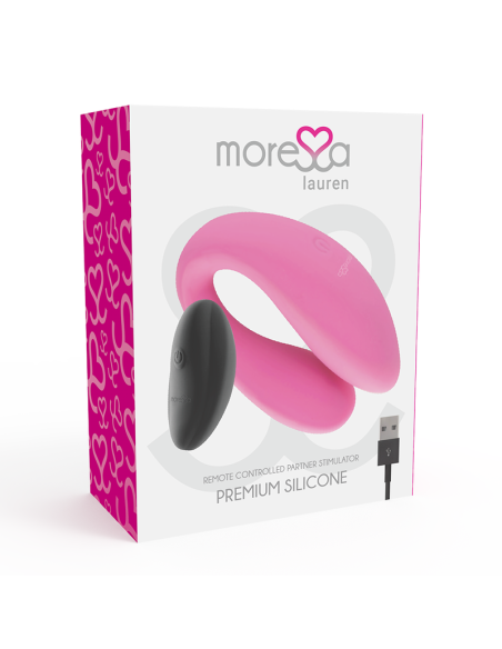 MORESSA LAUREN CONTROL REMOTO ESTIMULADOR PARA PAREJAS