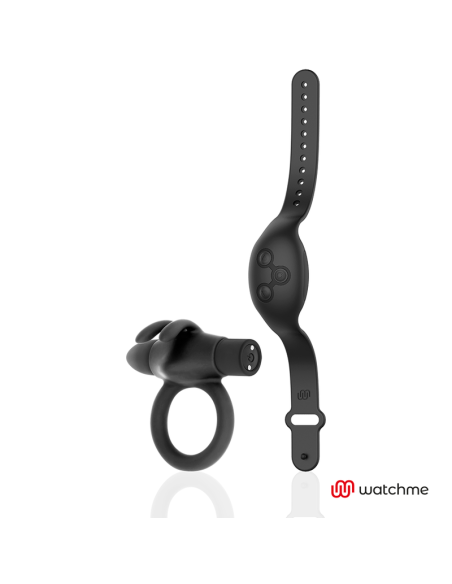 BLACKSILVER AGRON REMOTE CONTROL COCKRING WATCHME