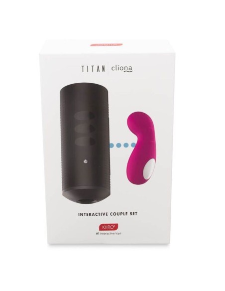 KIIROO TITAN Y CLIONA SET PAREJAS LILA