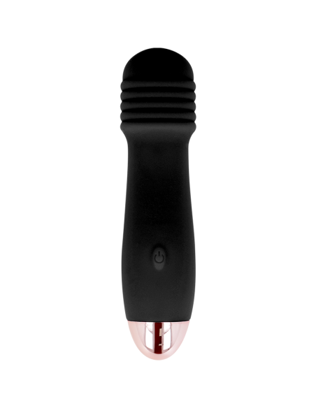 DOLCE VITA VIBRADOR RECARGABLE TRES NEGRO 7 VELOCIDADES