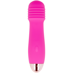 DOLCE VITA VIBRADOR RECARGABLE THREE ROSA 7 VELOCIDADES 2