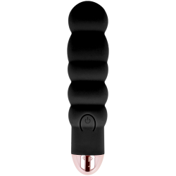 DOLCE VITA VIBRADOR RECARGABLE SIX NEGRO 7 VELOCIDADES 2