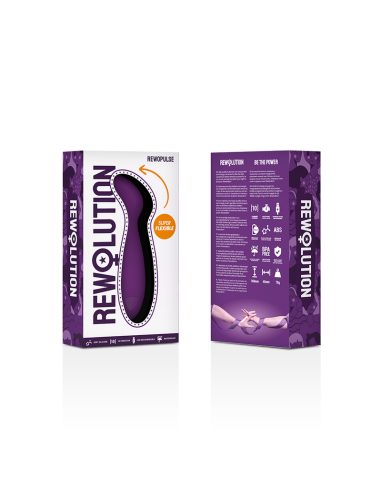 REWOLUTION REWOPULSE VIBRADOR FLEXIBLE ESTIMULADOR PUNTO G