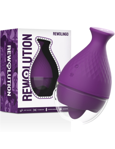 REWOLUTION REWOLINGO VIBRADOR CON LENGUA