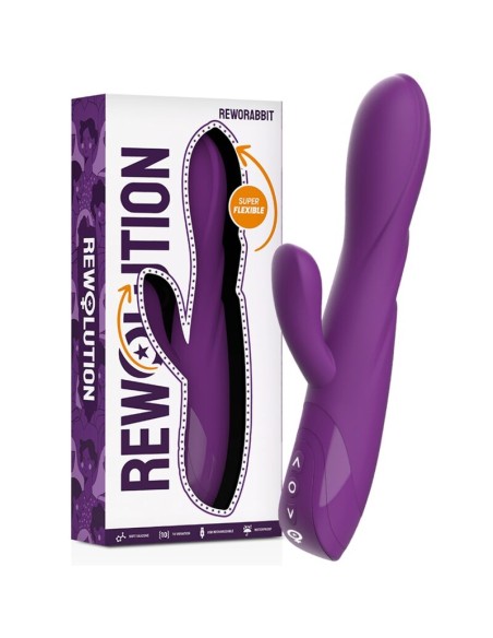 REWOLUTION REWORABBIT VIBRADOR FLEXIBLE CON RABBIT