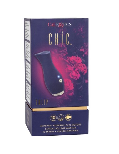 CALEX CHIC TULIP MASAJEADOR AZUL