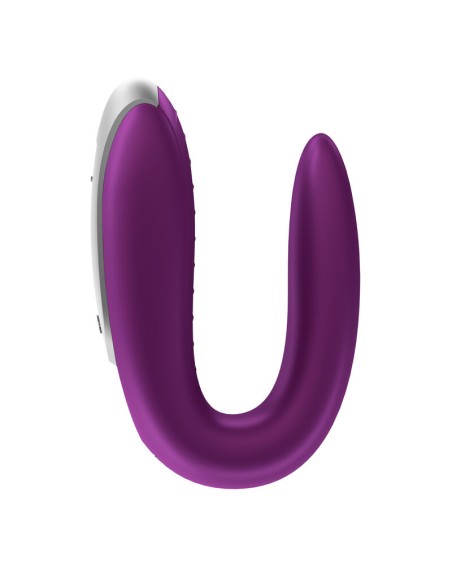 SATISFYER DOUBLE FUN PARTNER VIBRATOR LILA
