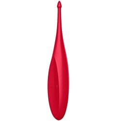 SATISFYER TWIRLING FUN ESTIMULADOR CLITORIS ROJO