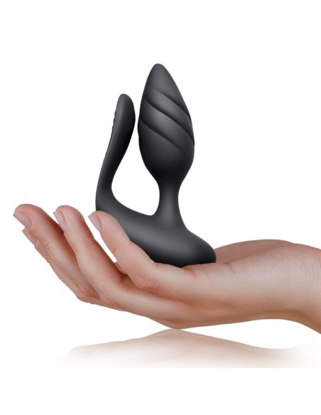 ROCKS OFF COCKTAIL PLUG CONTROL REMOTO NEGRO