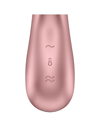 SATISFYER HOT LOVER VIBRADOR ROSA BEIGE