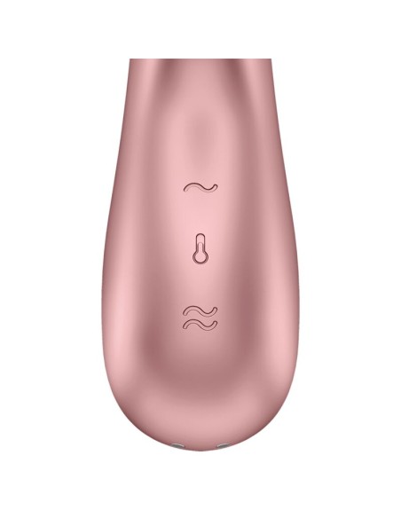 SATISFYER HOT LOVER VIBRADOR ROSA BEIGE