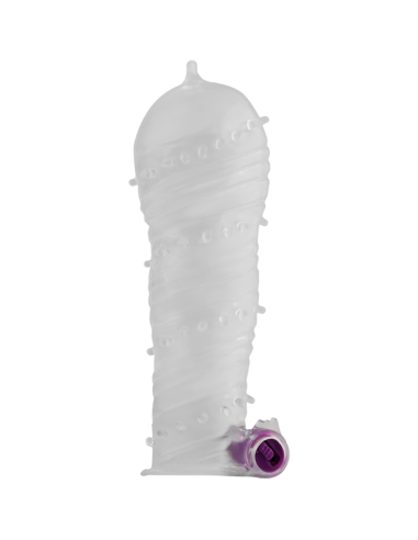 OHMAMA FUNDA PENE TEXTURADA CON BALA VIBRADORA