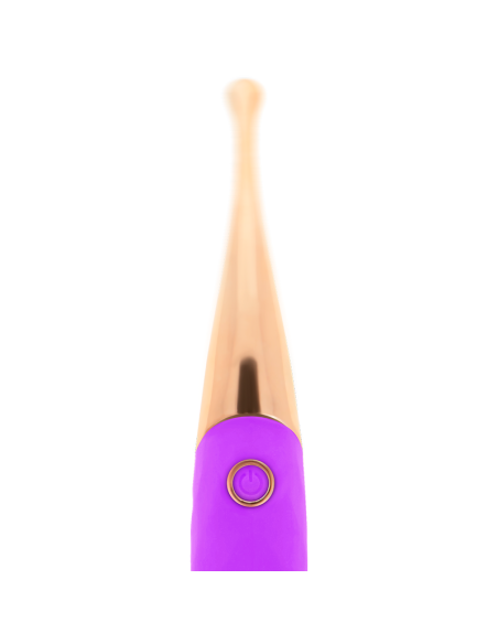 OHMAMA ESTIMULADOR CLITORIS RECARGABLE 36 MODOS LILA PINKGOLD