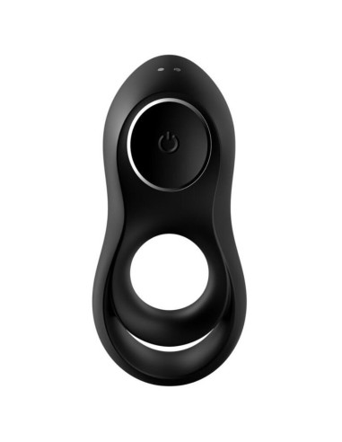 SATISFYER LEGENDARY DUO ANILLO VIBRADOR NEGRO