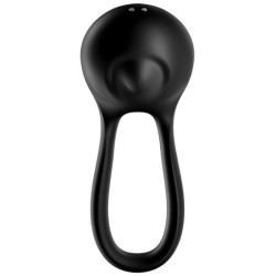 SATISFYER MAJESTIC DUO ANILLO VIBRADOR NEGRO 2